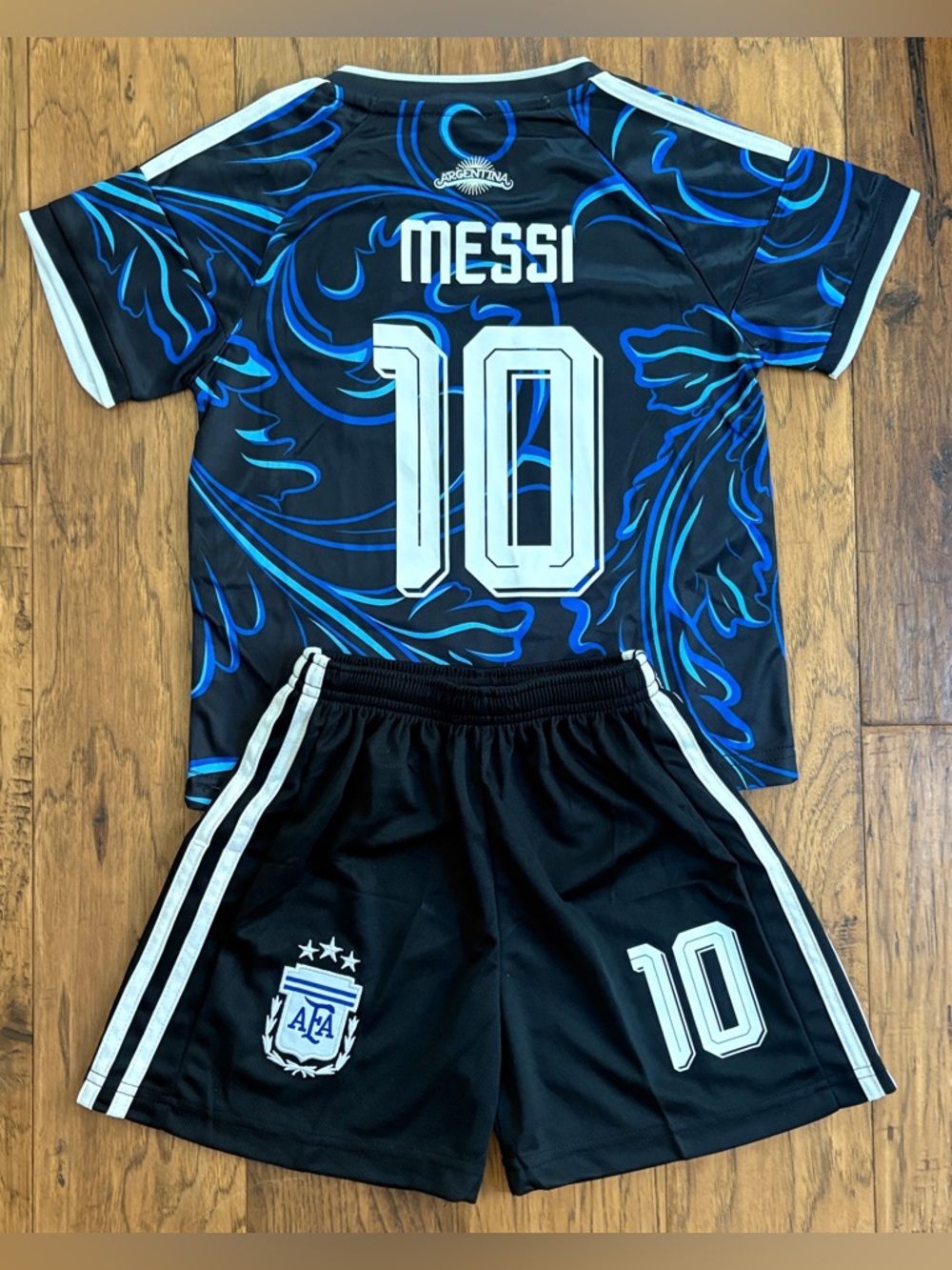 ARGENTINA MESSI KIDS JERSEY SET 2026 - NEW SHIPS TODAY - TODDLER & YOUTH SIZES